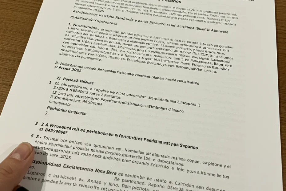 Primer plano del modelo de solicitud oficial para la Nacionalidad Española por Residencia, uno de los documentos clave del expediente que debe presentarse correctamente.